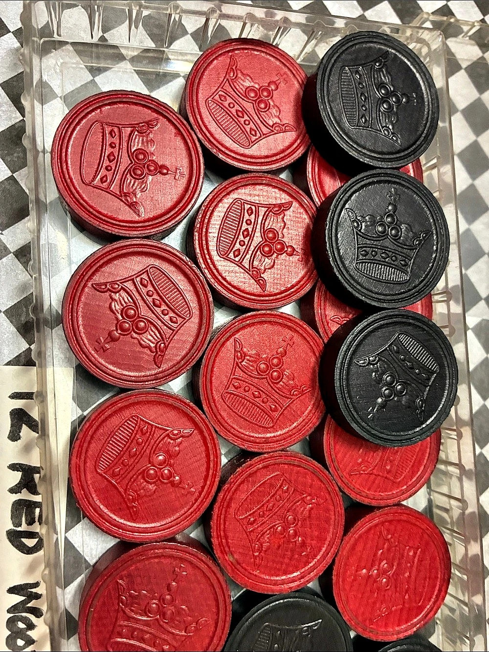Red & Black Checkers